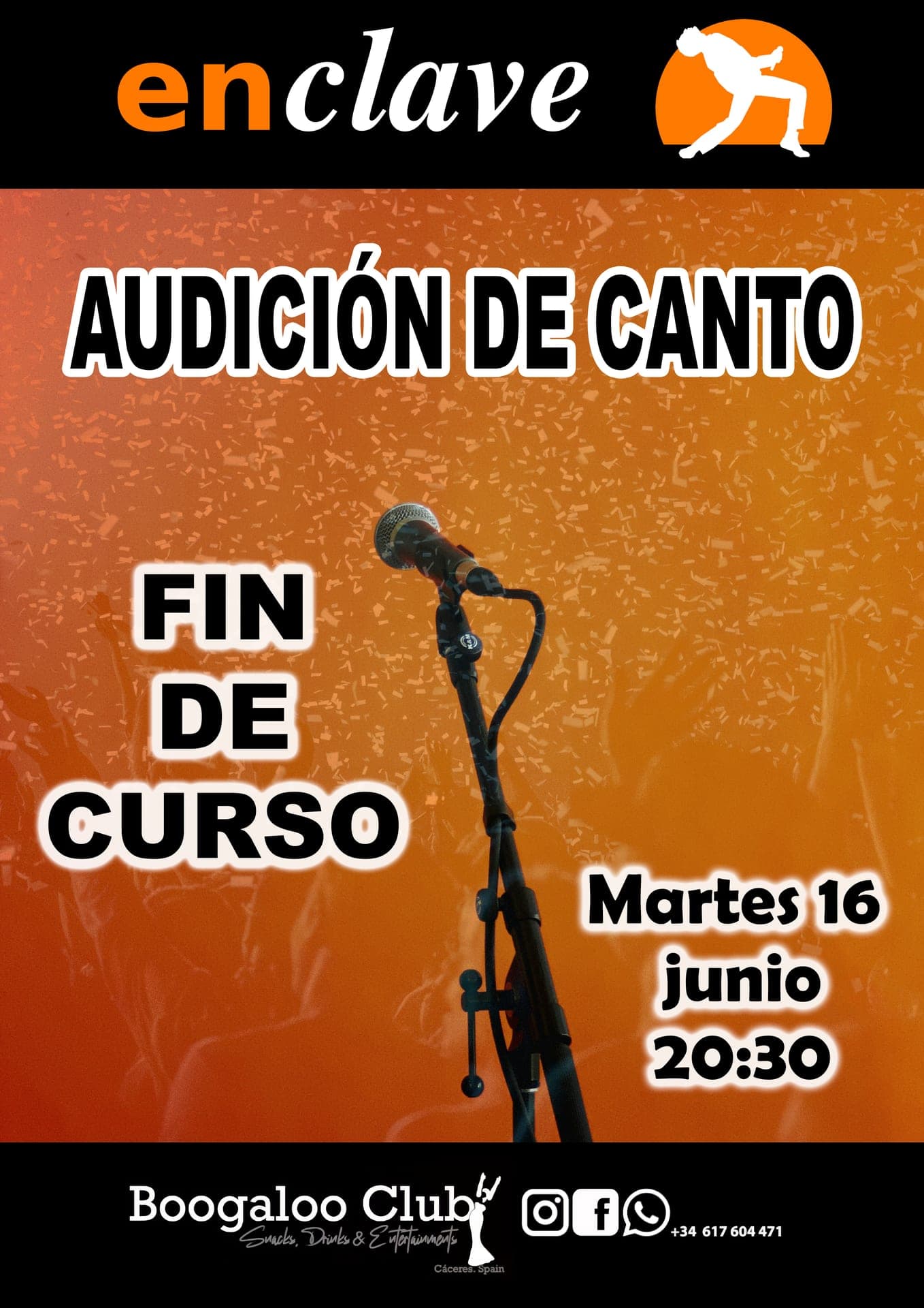 Audición de Canto - Fin de Curso